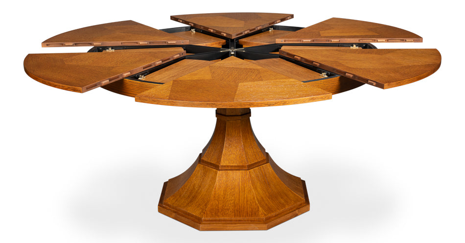 Sarreid Giselle Jupe Extendable Wooden Dining Table