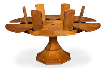 Sarreid Giselle Jupe Extendable Wooden Dining Table