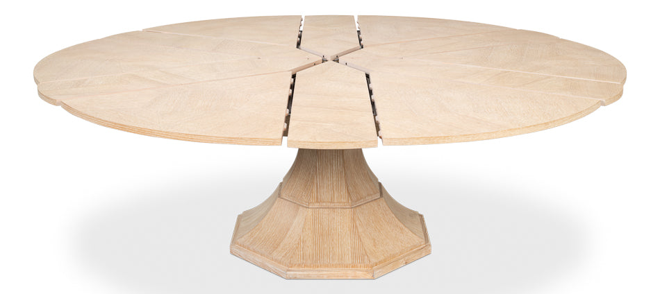Sarreid Giselle Jupe Extendable Wooden Dining Table