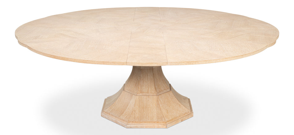 Sarreid Giselle Jupe Extendable Wooden Dining Table
