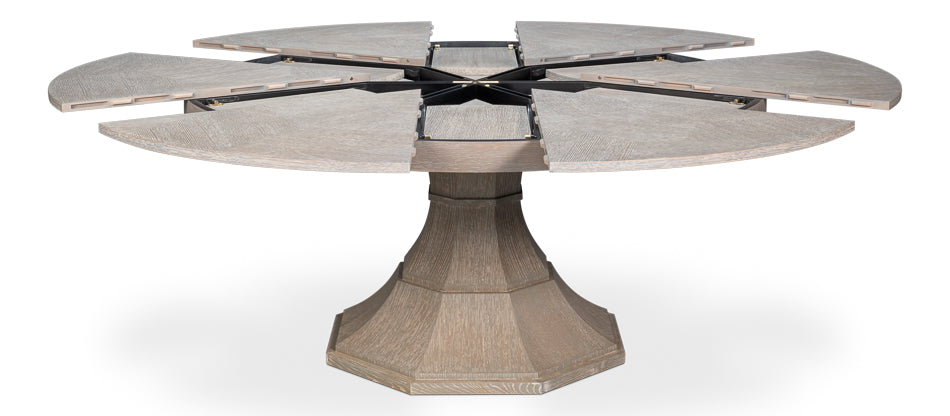 Sarreid Giselle Jupe Extendable Wooden Dining Table
