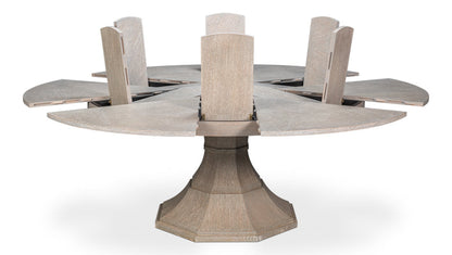 Sarreid Giselle Jupe Extendable Wooden Dining Table