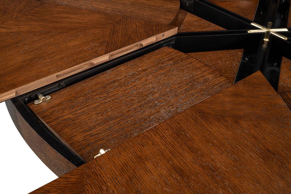 Sarreid Giselle Jupe Extendable Wooden Dining Table