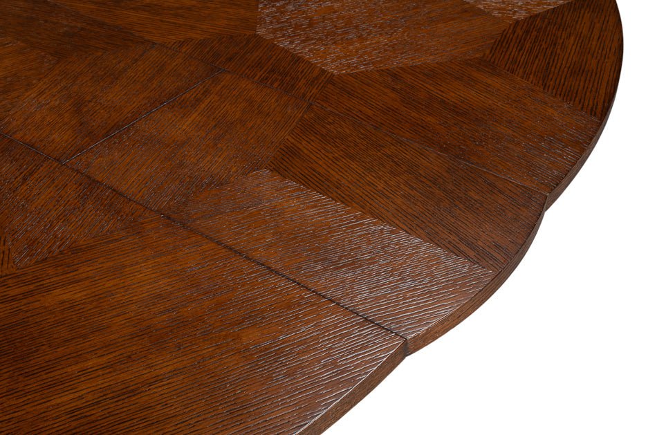 Sarreid Giselle Jupe Extendable Wooden Dining Table