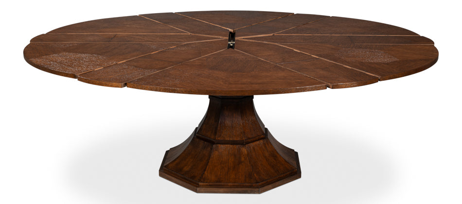 Sarreid Giselle Jupe Extendable Wooden Dining Table