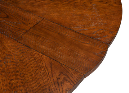 Tower Jupe Extendable Round Dining Table