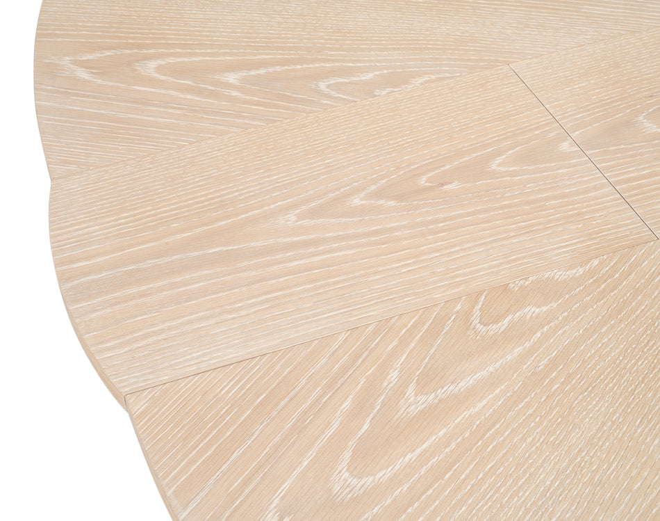 Tower Jupe Extendable Round Dining Table