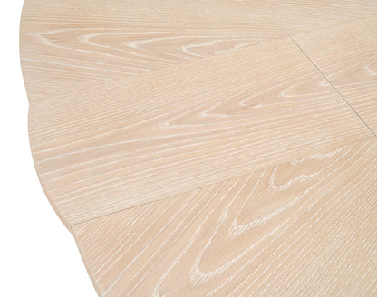 Tower Jupe Extendable Round Dining Table