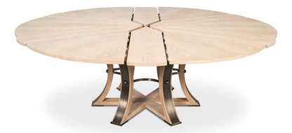 Tower Jupe Extendable Round Dining Table