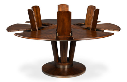 Soho Jupe Wooden Round Dining Table