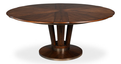Soho Jupe Wooden Round Dining Table