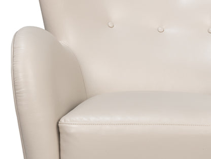 Lombard Leather Wing Chair
