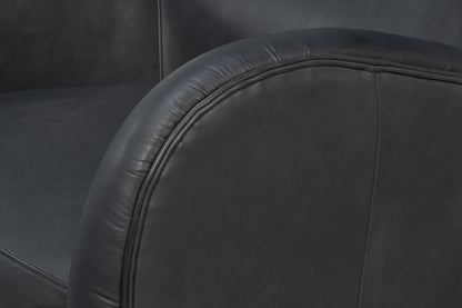 Lombard Leather Wing Chair