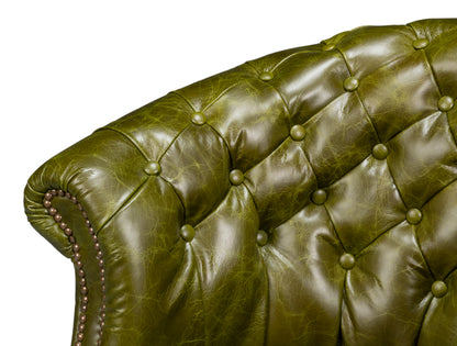 Bastian Top Grainc Leather Armchair