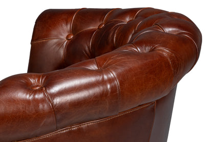 Bastian Top Grainc Leather Armchair