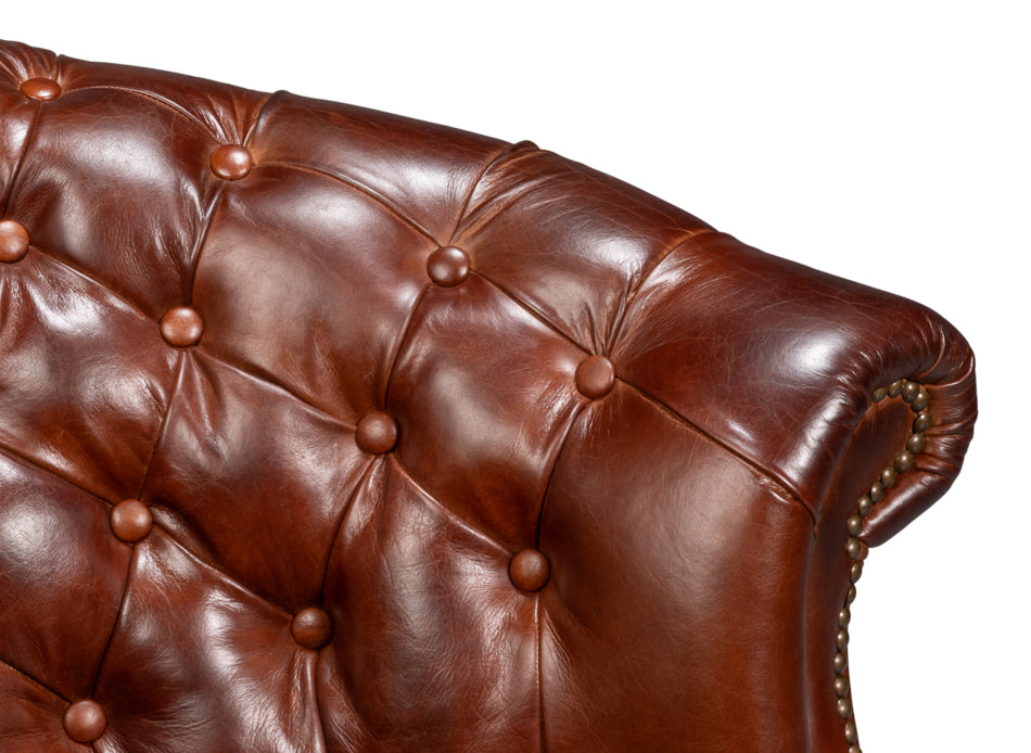 Bastian Top Grainc Leather Armchair