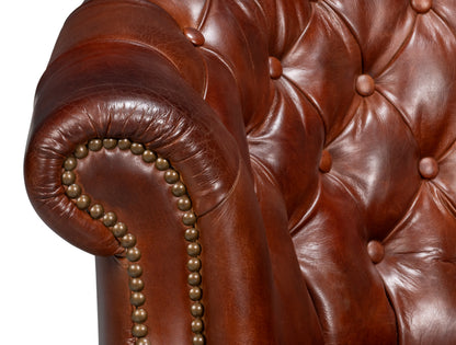 Bastian Top Grainc Leather Armchair