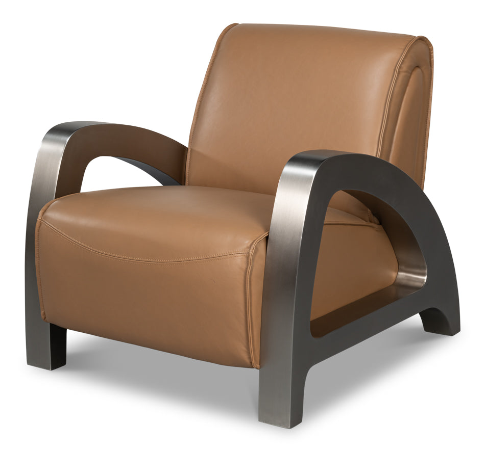 Carlisle Top Grain Leather Armchair