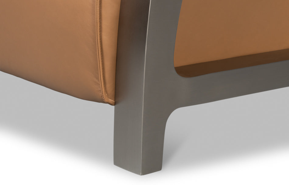 Carlisle Top Grain Leather Armchair