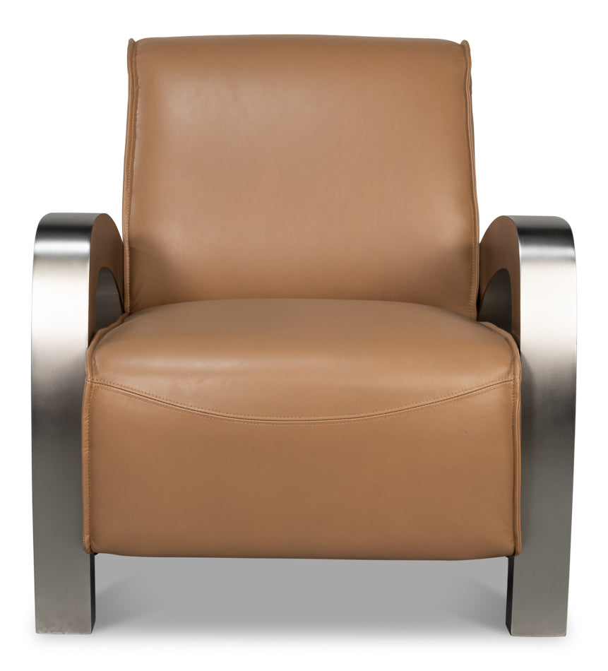 Carlisle Top Grain Leather Armchair
