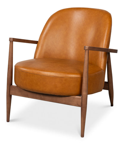 Pindar Traditional Leather Armchair
