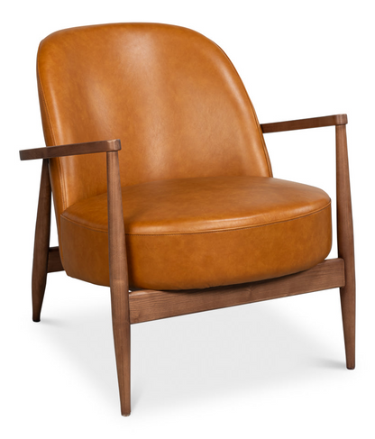 Pindar Traditional Leather Armchair