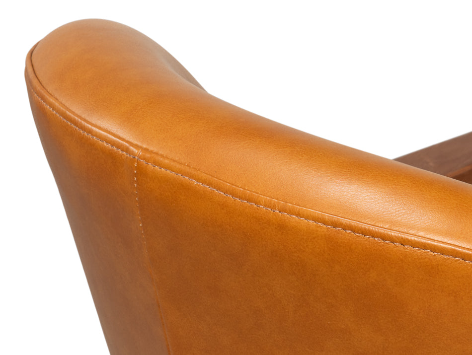 Pindar Traditional Leather Armchair
