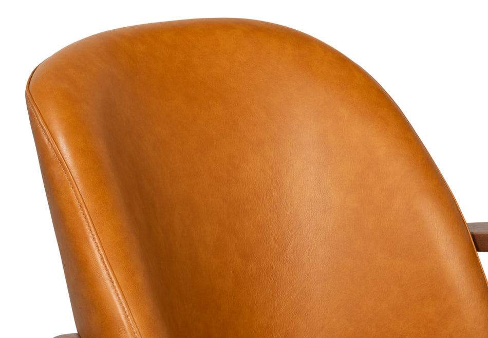 Pindar Traditional Leather Armchair