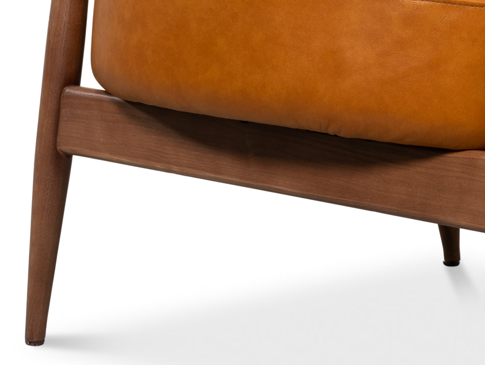 Pindar Traditional Leather Armchair