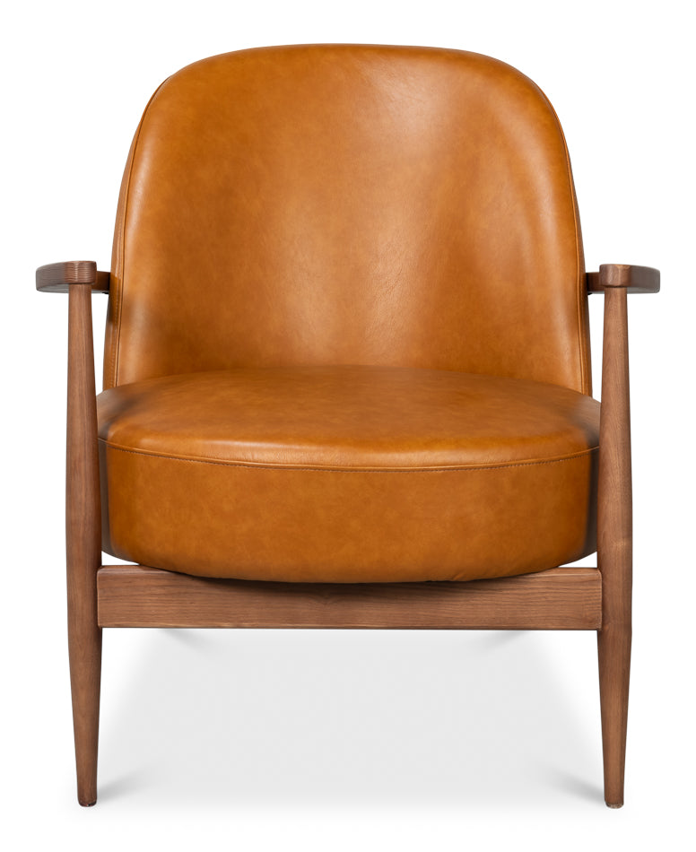 Pindar Traditional Leather Armchair
