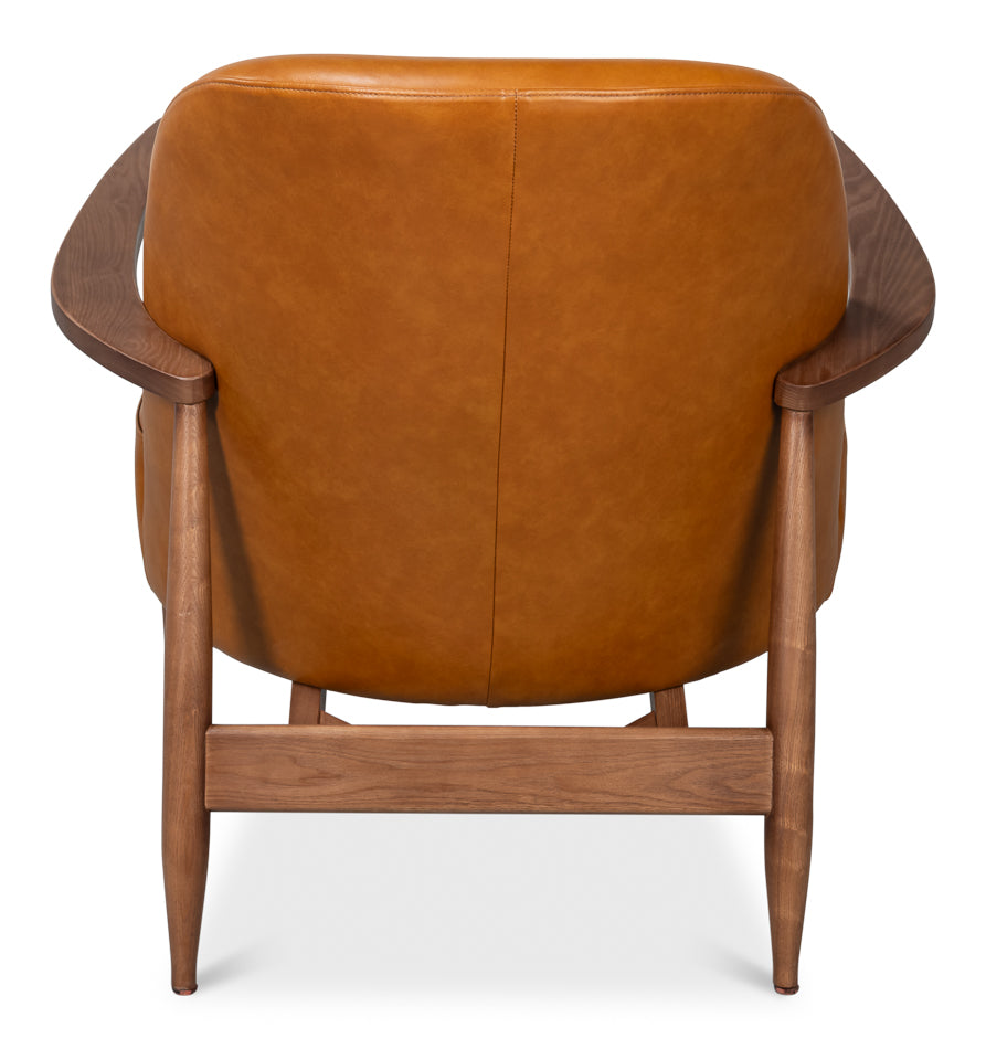 Pindar Traditional Leather Armchair