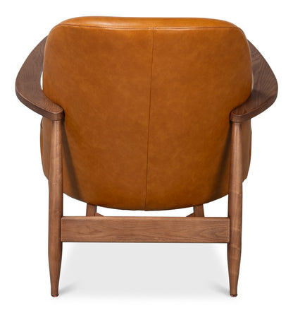 Pindar Traditional Leather Armchair