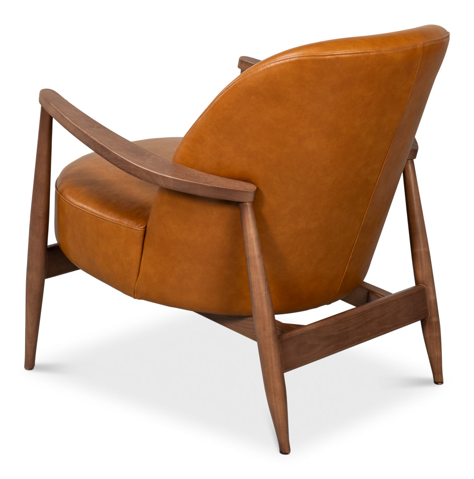 Pindar Traditional Leather Armchair