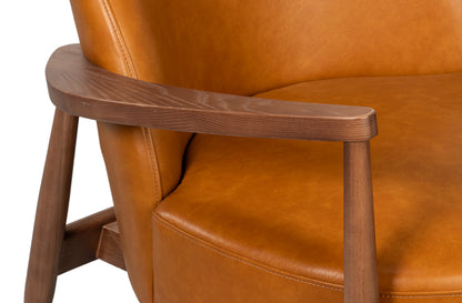 Pindar Traditional Leather Armchair