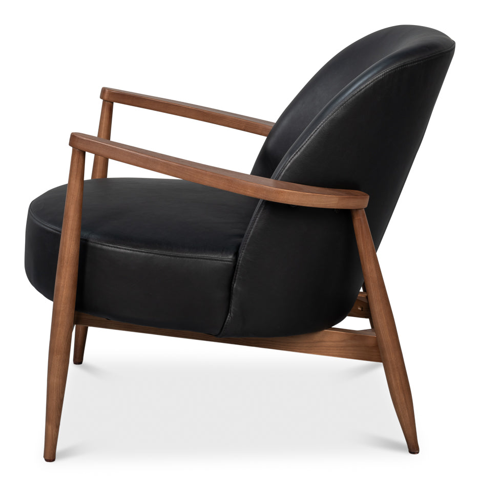 Pindar Traditional Leather Armchair