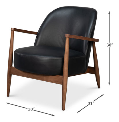 Pindar Traditional Leather Armchair