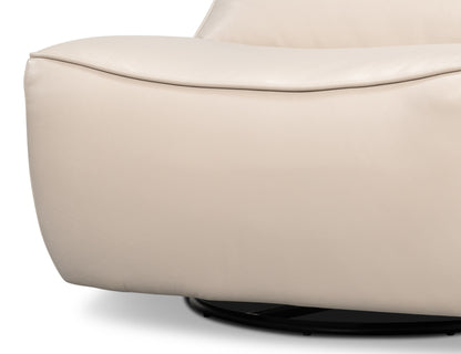 Kennett Leather Swivel Chair