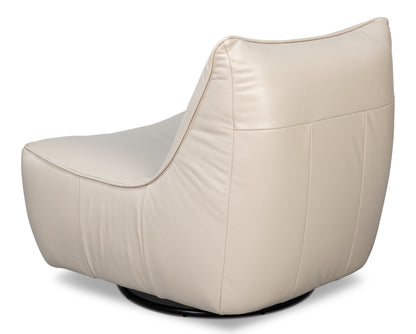 Kennett Leather Swivel Chair