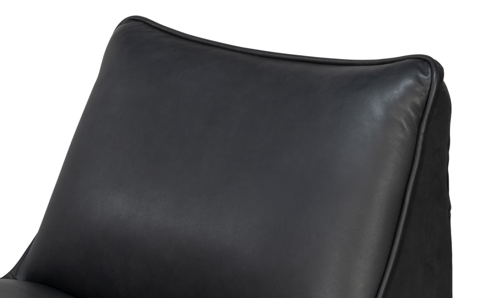 Kennett Leather Swivel Chair