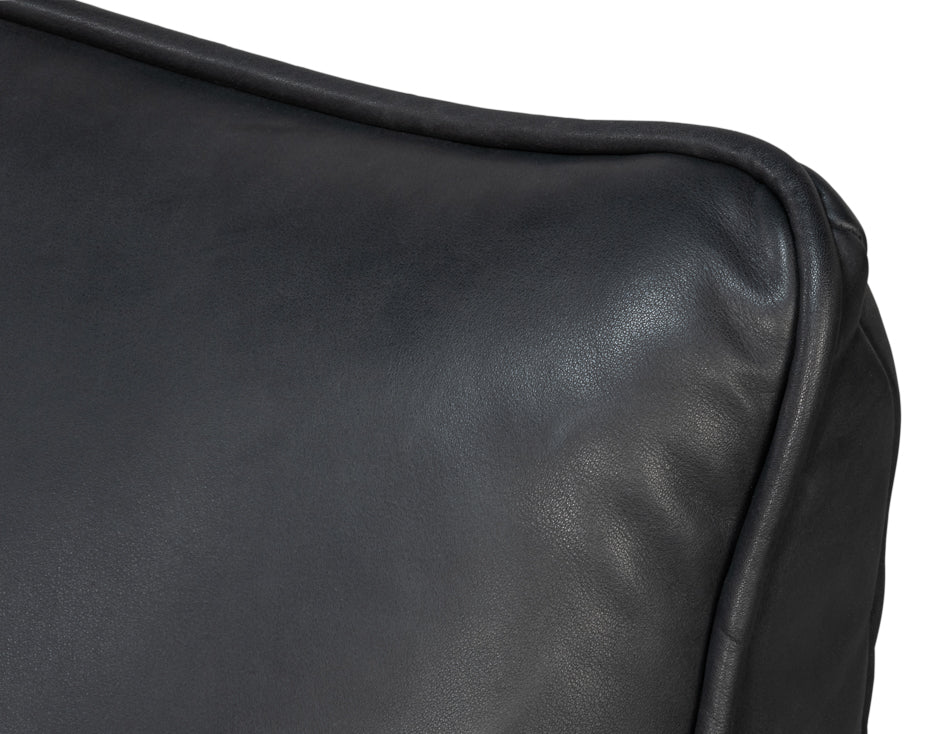 Kennett Leather Swivel Chair