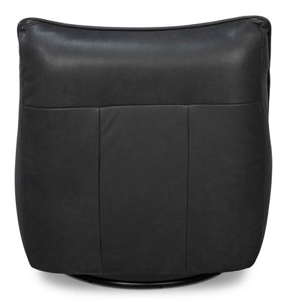 Kennett Leather Swivel Chair