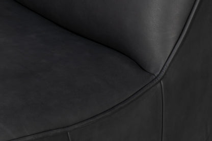 Kennett Leather Swivel Chair