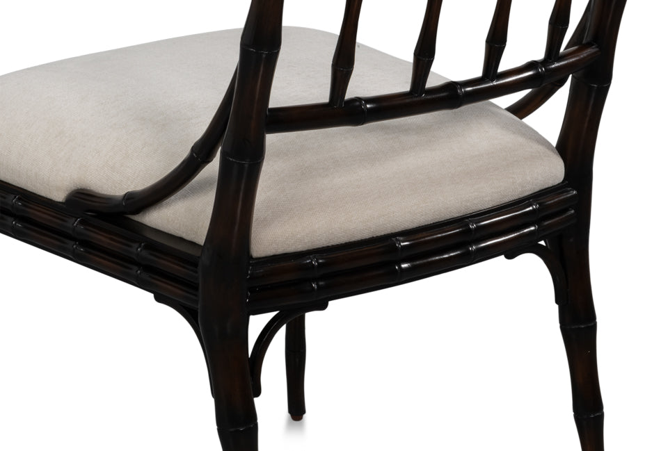 Elora White Performance Fabric Armless Dining Chair 2PC - view 24