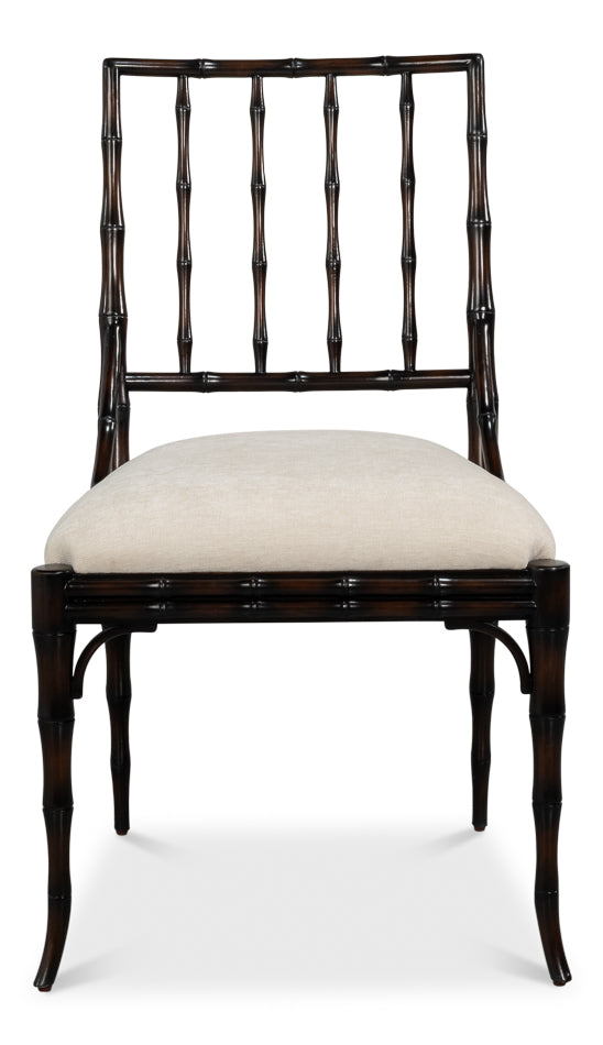 Elora White Performance Fabric Armless Dining Chair 2PC - view 22
