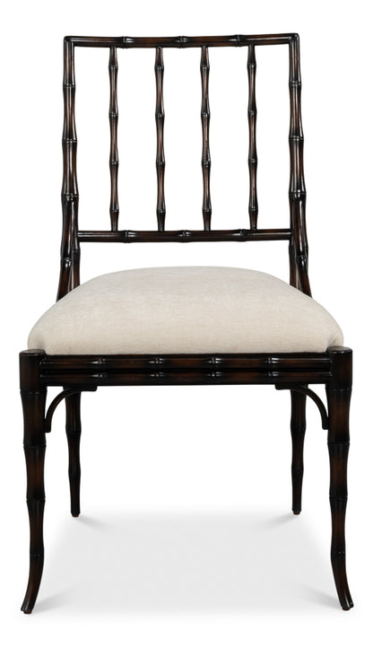 Elora White Performance Fabric Armless Dining Chair 2PC - view 22