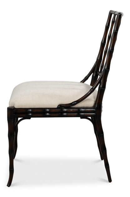 Elora White Performance Fabric Armless Dining Chair 2PC - view 28