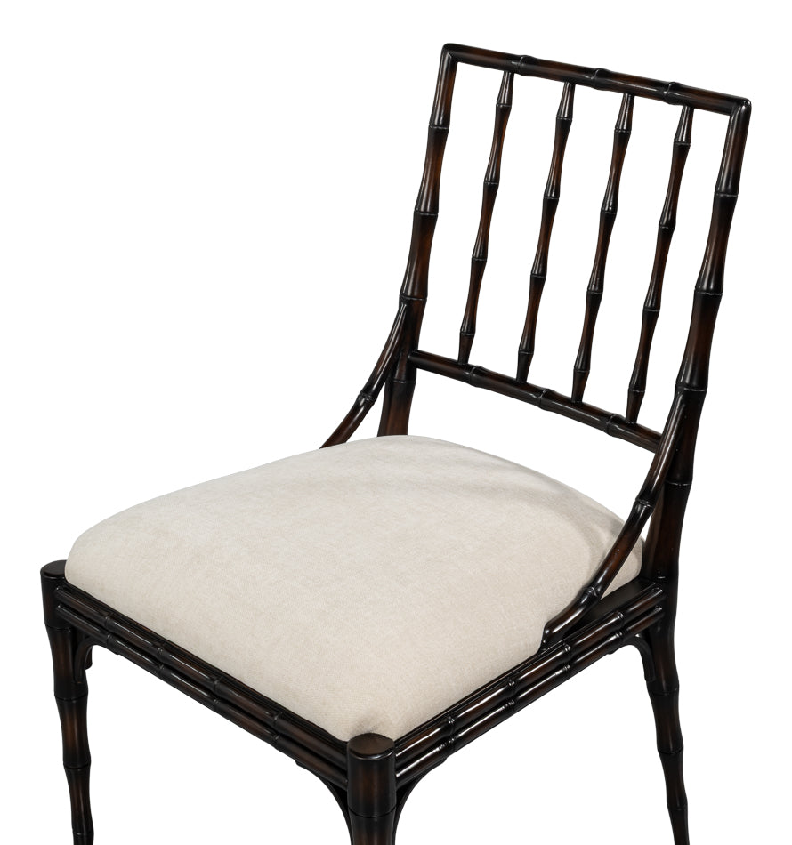 Elora White Performance Fabric Armless Dining Chair 2PC - view 30