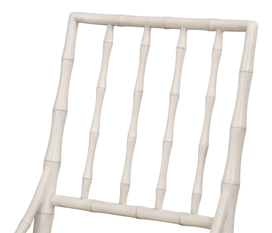 Elora White Performance Fabric Armless Dining Chair 2PC - view 16