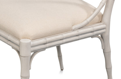 Elora White Performance Fabric Armless Dining Chair 2PC - view 17