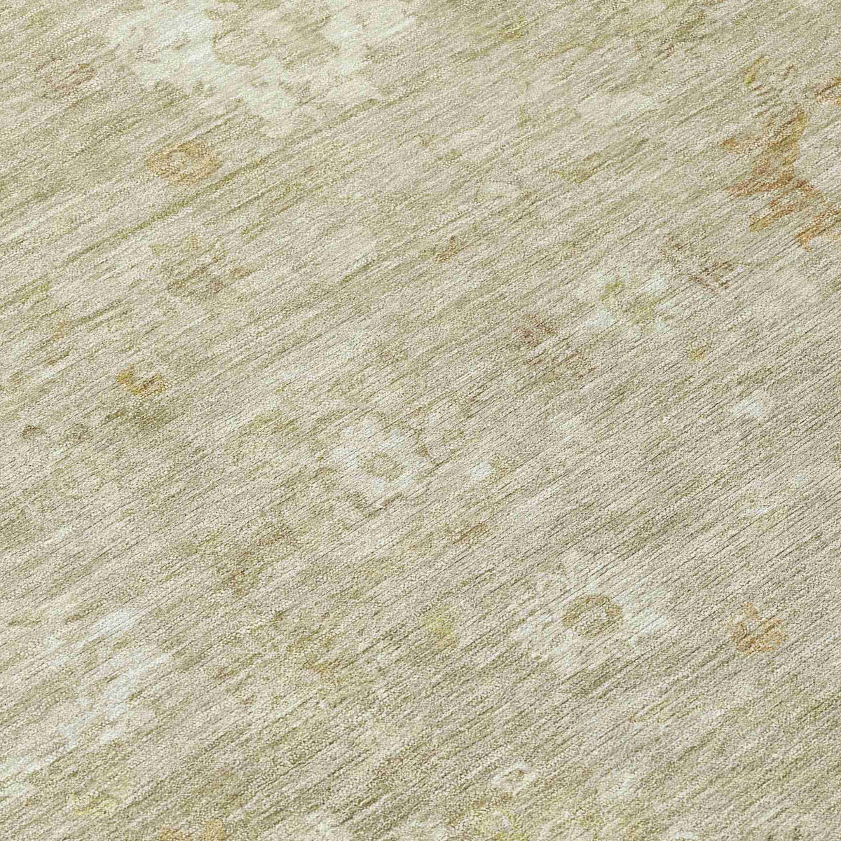Laeara Brown Washable Indoor-Outdoor Rug